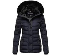 Gesteppte Winterjacke mit Kapuze "Milianaa" Navy S