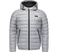 Steppjacke RAGWEAR "Vellos YOUMODO", Damen, Gr. M (50), hellgrau, Obermaterial: 100% Polyester; Innenfutter: 100% Polyester; Wattierung: 100% Polyester; Ärmelfutter: 100% Polyester, gerade hüftlang, h