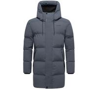 Gesteppter Kurzmantel mit Kapuze "Darianoo XX" Stone Blue XXL