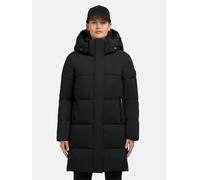 Gesteppter Winter Kurzmantel mit abnehmbarer Kapuze "Haya Matt-YM" Black L