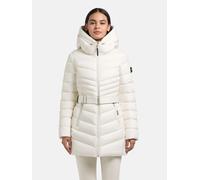 Gesteppter Winter Kurzmantel mit Kapuze "Kina" Luna White XXL