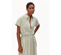 GESTREIFTE POPLIN LARISAANA BLUSE | 100% Bio-Baumwolle - mehrfarbig (L)