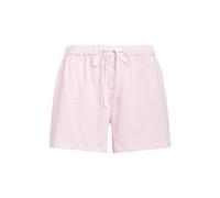 Gestreifte Pyjamashorts aus Baumwolljersey L Pink