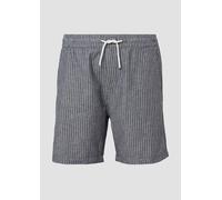 Gestreifte Shorts aus Leinenmix XXL blau 2169500.58G0.XXL