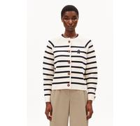 GESTREIFTE STRICKJACKE | 100% Bio-Baumwolle - mehrfarbig (L)