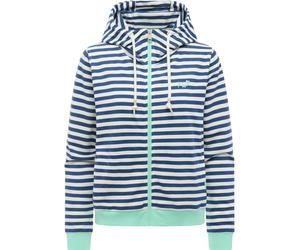 Gestreifte Sweatjacke mit Stickerei "Parya Stripes" Navy XS