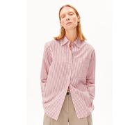 GESTREIFTE WEITE POPLIN BLUSE | 100% Bio-Baumwolle - mehrfarbig (S)