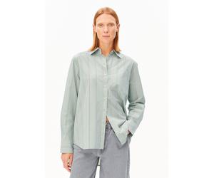 GESTREIFTE WEITE POPLIN BLUSE | 100% Bio-Baumwolle - mehrfarbig (XL)