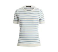 Lauren Ralph Lauren Regular Fit Pullover mit kurzem Arm in Hellblau, Größe L