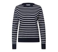 Gestreifter Pullover Blau 38