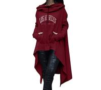 gestreifter Pullover Damen soxxcs Damen Sweatshirt Hollister Damen Hoodie Zip Jacke Damen Fleece Jacke Winter Weste Cowboy Damen Langarmshirt Damen Sport mit Kragen weihnacht Damenoberteil