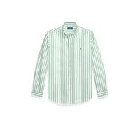 Gestreiftes Custom-Fit Oxfordhemd M Green