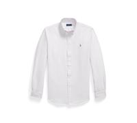 Polo Ralph Lauren Custom Fit Striped Oxford Shirt Lilac/White Lila M