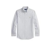 Gestreiftes Custom-Fit Oxfordhemd S Blue
