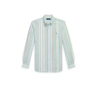Polo Ralph Lauren Custom Fit Oxford Checked Shirt Green/Purple Grün S