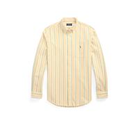 Gestreiftes Custom-Fit Oxfordhemd S Yellow