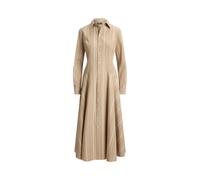 Gestreiftes Hemdkleid im Bahnen-Design DE 42 Cream