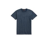 Gestreiftes Jacquard-T-Shirt in Indigo M Multi