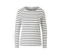 Gestreiftes Langarmshirt aus Jersey 36 blau 2121699.59G2.36