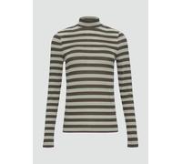 Gestreiftes Longsleeve im Slim Fit S grün|olive 2153331.72G0.S