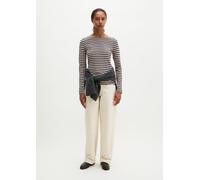 Gestreiftes Longsleeve regular beige XL