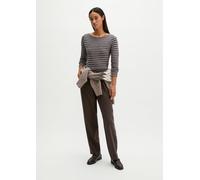 Gestreiftes Longsleeve regular braun S