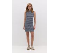 Gestreiftes Minikleid mit offenem Rücken S