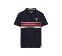 Gestreiftes Poloshirt Superdry Vintage Blau S