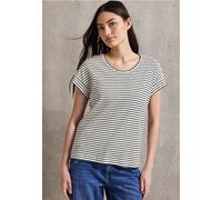 Street One Rundhalsshirt STUDIO Damen Gr. 34 gestreift grün – 75% Baumwolle/25% Polyester