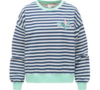 gestreiftes Sweatshirt "Wuss Stripes" Navy XL