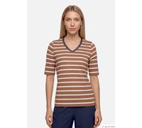 Betty Barclay - Ringelshirt brown/nature - Gr. - 38
