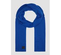 Gestrickter Schal mit Merinowolle ONESIZE blau 2152291.55D1.ONESIZE