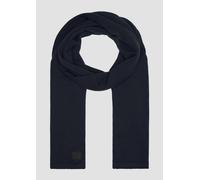 Gestrickter Schal mit Merinowolle ONESIZE blau 2152291.59D1.ONESIZE