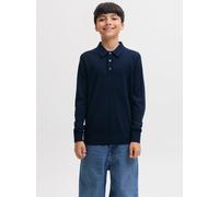 Gestricktes Polo Boys 128 Blau