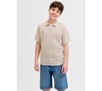 Gestricktes Polo Boys 152 Beige