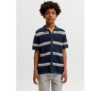 Gestricktes Polo Boys 152 Blau