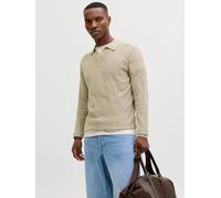 Gestricktes Polo S Beige