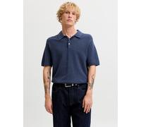Gestricktes Polo XL Blau