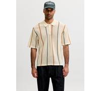 Gestricktes Polo XXL Beige
