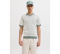 Gestricktes Polo XXL Grün