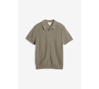 Gestricktes Poloshirt aus reiner Baumwolle 56/58 (XL)