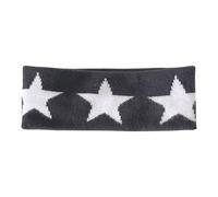 Gestricktes Stirnband für Damen, Sport-Haarband, fünfzackiger Stern, Stirnbänder, elastisch, Kopfbedeckung, athletisches Kopfzubehör