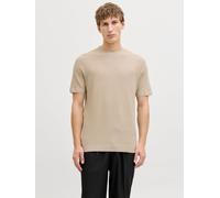 Gestricktes T-shirt S Beige