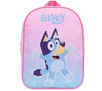 Get Trend Bluey Rucksack Kinder 3+ Jahre Kinderrucksack Mädchen Jungen Tagesrucksack Leicht Vorschule Verstellbarer Gurt (Rosa Bluey)