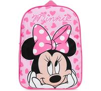 Get Trend Disney Minnie Mouse Rucksack Kinder 3+ Jahre Kinderrucksack Tagesrucksack Leicht Vorschule Verstellbarer Gurt (Rosa Minnie Mouse)