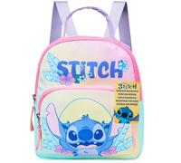Get Trend Disney Stitch Rucksack Mädchen Tagesrucksack Kinder Cute Backpack für Kindergarten Kita Vorschule Sport Reisen (Mehrfarbig Stitch)