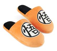Get Trend Dragon Ball Z Hausschuhe Herren, Rutschfeste Winter Pantoffeln mit Dragonball Z Symbol, Geschenke für Männer (42/43 EU, Orange Dragon Ball)