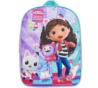 Get Trend Gabbys Dollhouse Rucksack Kinder 3+ Jahre Kinderrucksack Tagesrucksack Leicht Vorschule Verstellbarer Gurt (Multi Gabby's Dollhouse)