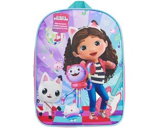 Get Trend Gabbys Dollhouse Rucksack Kinder 3+ Jahre Kinderrucksack Tagesrucksack Leicht Vorschule Verstellbarer Gurt (Multi Gabby's Dollhouse)