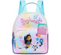 Get Trend Gabbys Dollhouse Rucksack Mädchen, Kleiner Rucksack Kinder für Freizeit Schule, Leichter Kinderrucksack mit Reißverschluss, Kita Geschenk für Mädchen (Mehrfarbig Gabby’s Dollhouse)